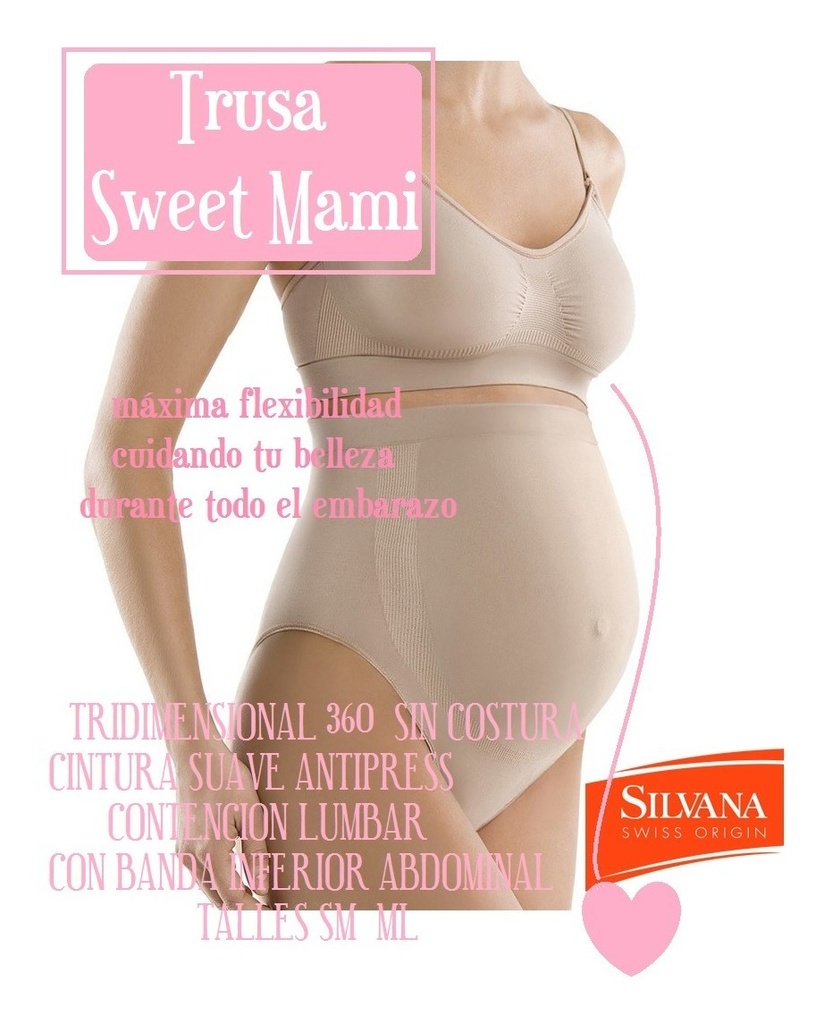 Bombacha Embarazo Trusa Maternal Silvana Sweet Mami Bte3 Tienda Web Lenceria Divina